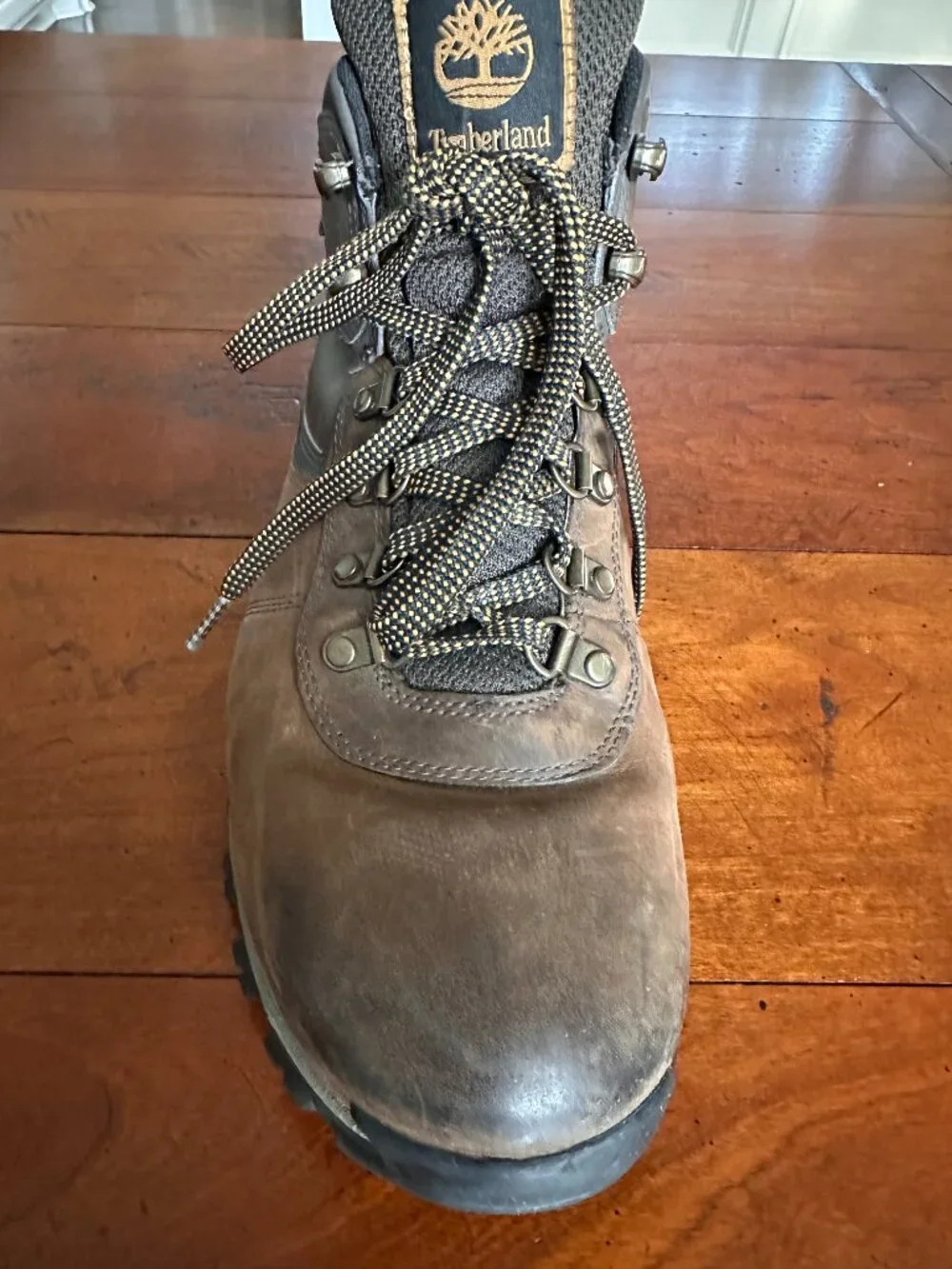 Timberland Men's Mt. Maddsen Waterproof Hiking Boot Brown Leather Size 11